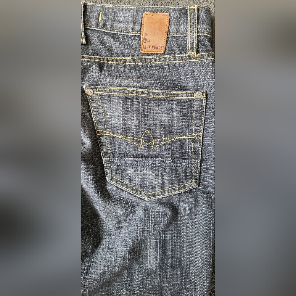 Jake‎ Agave denimsmith classic low rise boot Diablo Negro cowboy sz 30 in - Picture 9 of 12